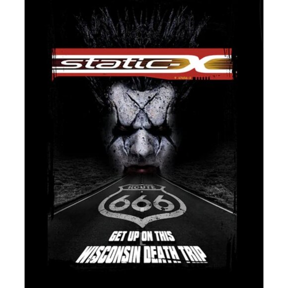Static X Wisconson Route 666 Tour Freak 3XL T Shirt New Korn Limp Bizkit... - Picture 3 of 8